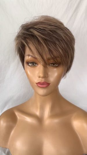 Alia Hot Selling pixie 13*4 frontal lace High Quality 100%human hair wigs brazilian Cheap Price human hair wigs suppliers