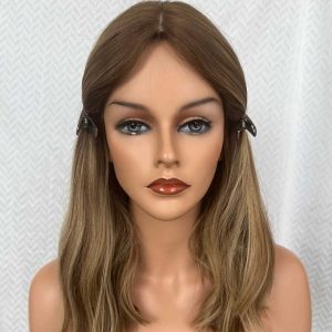 Full Cuticle Aligned Silk Top Base Full Lace European Virgin Human Hair Women Kosher Jewish Wig