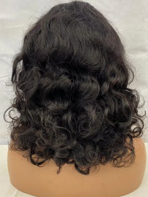 13x4 Lace Fumi Front Human Hair Wigs Curly Human Hair Wig Remy Loose Wavy Lace Wigs Pre Plucked Wholesale Cheap Price