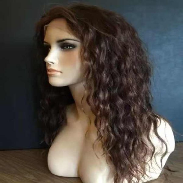 Frontal Glueless Full Wig Cuticle Aligned Virgin Raw Indian Hair Wig Unprocessed 100% 360 Full Lace Human Hair Wig