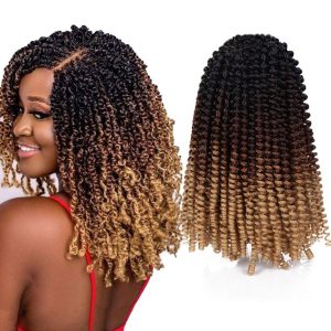 Marley Twist Braiding Hair 18 Inch Crochet Braids Long Afro Kinky Synthetic Hair For Twists Braiding Hair Extensions