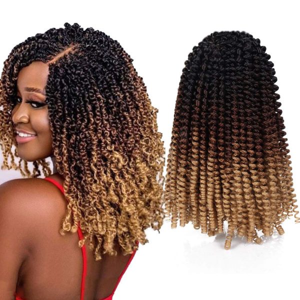Marley Twist Braiding Hair 18 Inch Crochet Braids Long Afro Kinky Synthetic Hair For Twists Braiding Hair Extensions