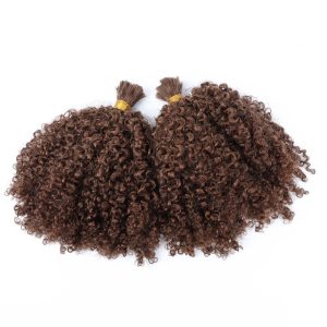 Brazilian Virgin Human Hair Jerry curly Bulk for Boho Braids Hair Human Braiding Hair Bulk No Weft