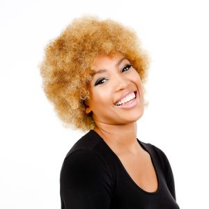 Heat resistant premium wholesale Synthetic Wig kinky curl Ombre Color cheap ombre short size women Synthetic Wigs