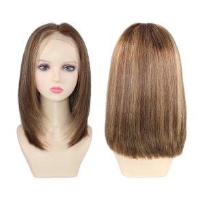Quality Certification Wig Remy Human Hair 360 full lace Wig 9-13 inches Wig Layered Hair Style for Women
