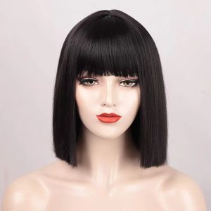 Wholesale High Quality Cosplay Synthetic Wigs With Bangs Long Wig Vendor Cheap Manufacturer Curly Hair Wavy Wig For Women